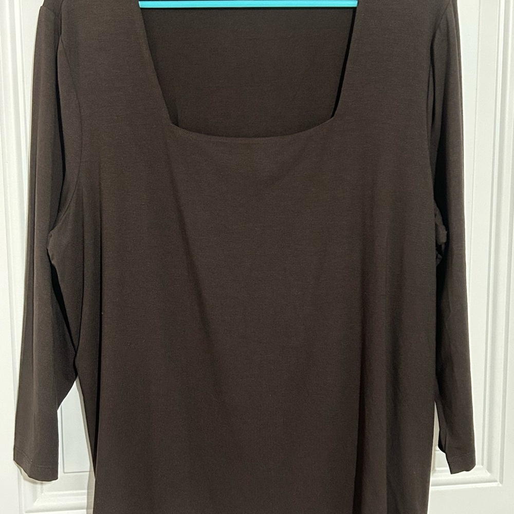 Chico’s Elegant Brown Women's Top